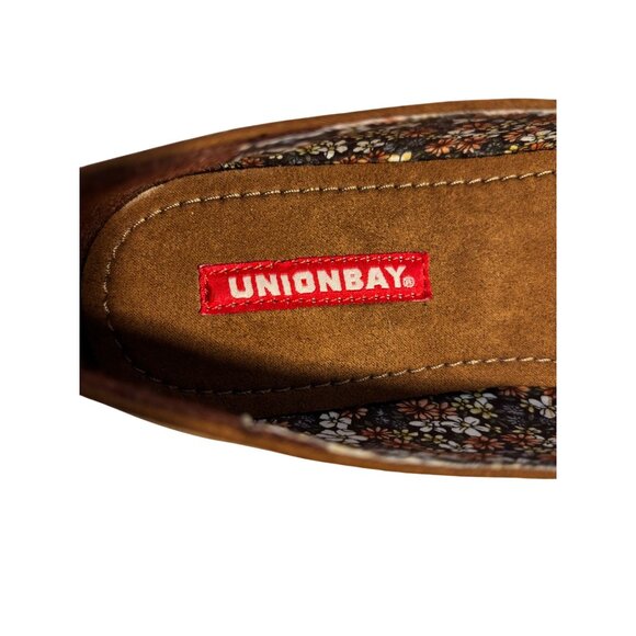 Unionbay Boho-U Women's Brown Faux Suede Moccasins With Fringe Detail Size 7.5 - Picture 8 of 8